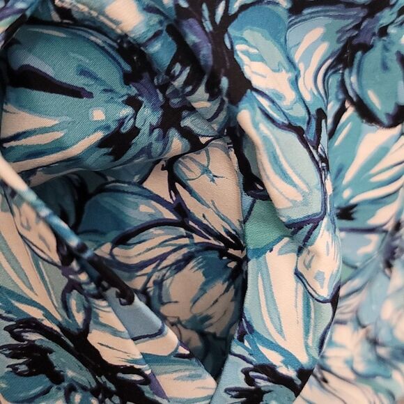 SANDRA DARREN FIT AND FLARE FLORAL SLEEVELESS WOMEN'S DRESS - Picture 6 of 16